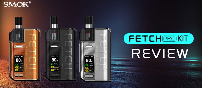 smok fetch pro pod Review | A Supercharged Vape glass Color:0.8 ohm Bottom Of Juul Pod