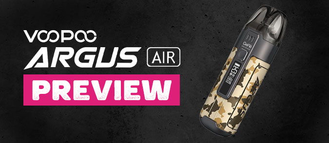 voopoo argus air preview
