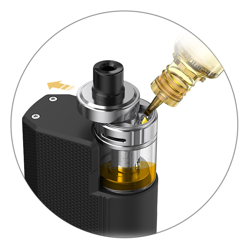 aspire pockex box sliding top fill