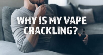 why is my vape crackling