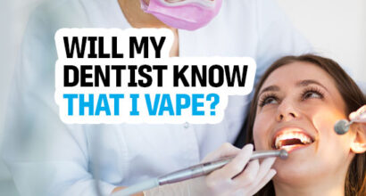 will my dentist know that i vape