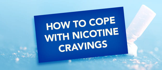 how to cope with nicotine cravings