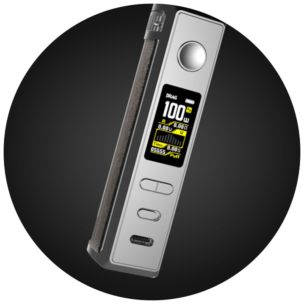 voopoo drag x pro buttons screen