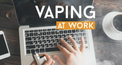 vaping at work