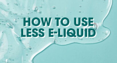 how to use less eliquid