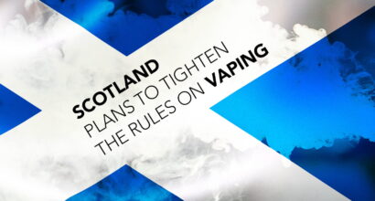 Scotland plans to tighten the rules on vaping large