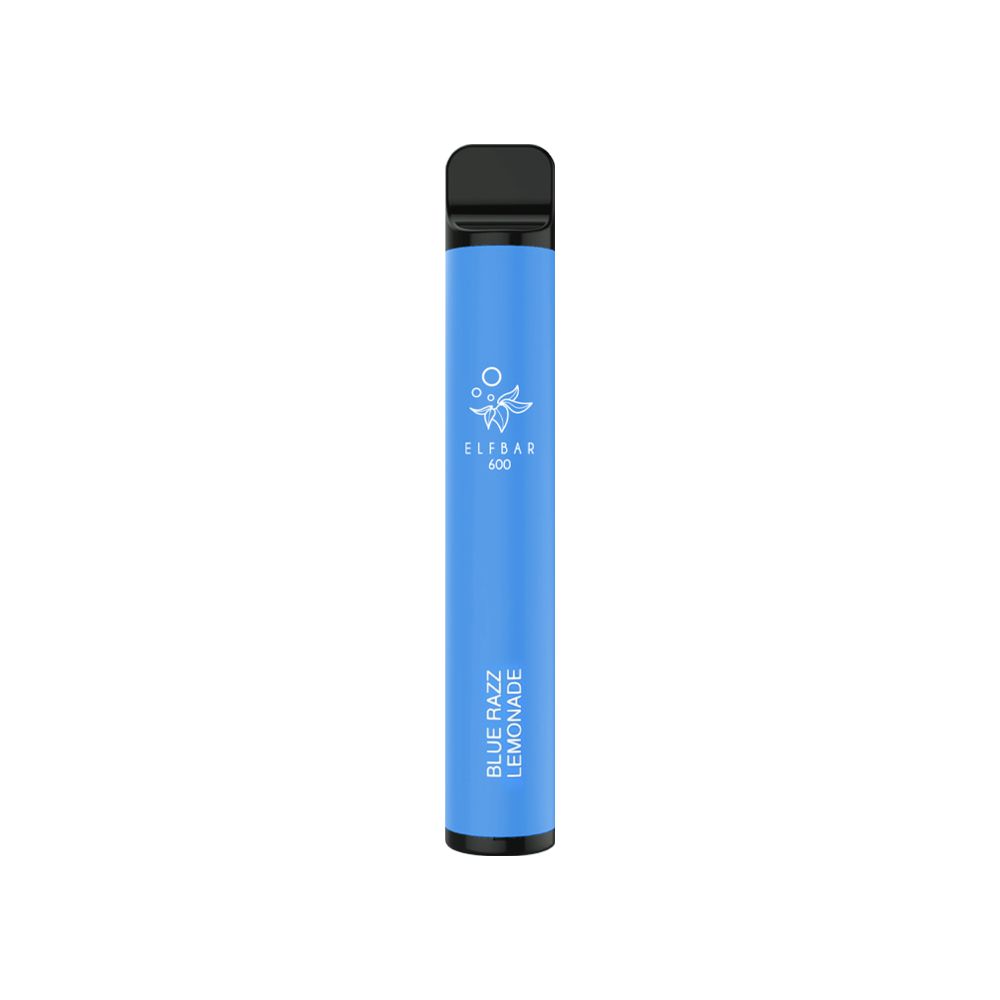 elfbar 600 disposable e cig blue razz lemonade