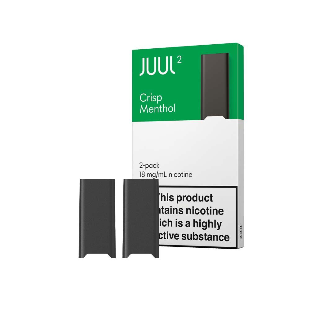 juul 2 pods x2 crisp menthol contents