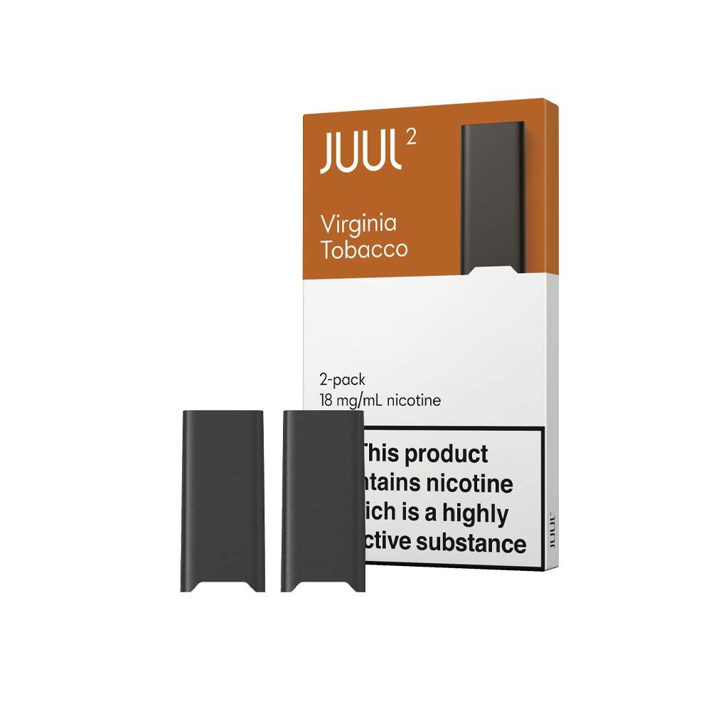 juul 2 pods x2 virginia tobacco contents
