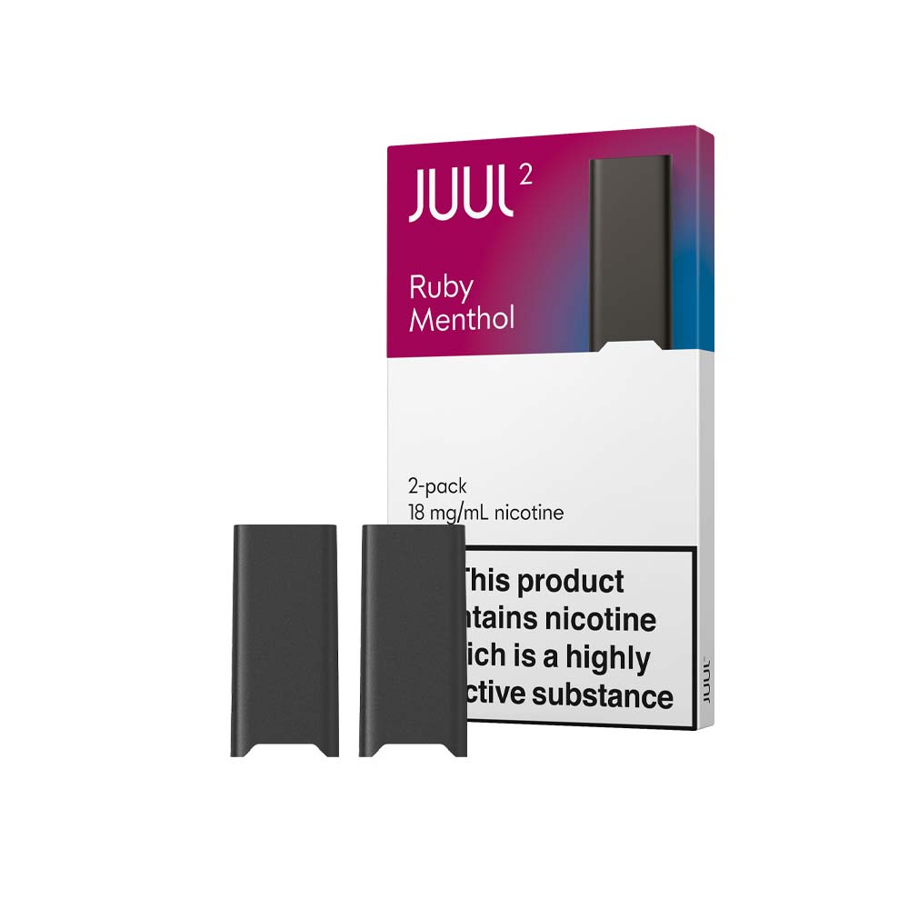 juul 2 pods x2 ruby menthol contents