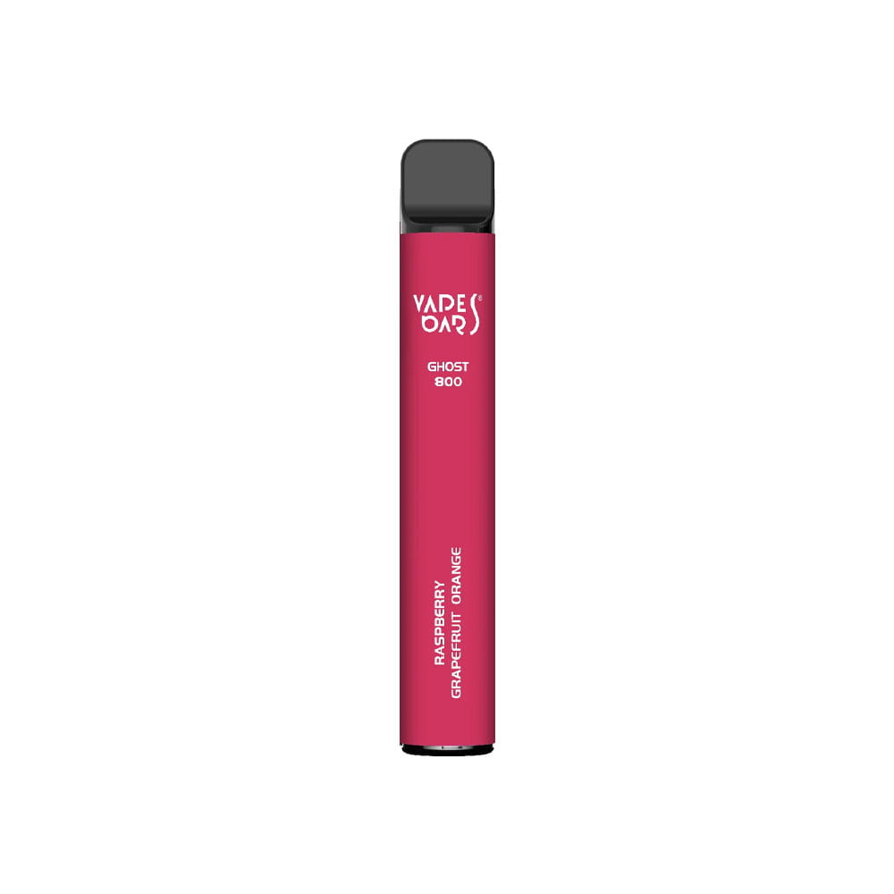 vapes bars ghost 800 disposable raspberry grapefruit orange