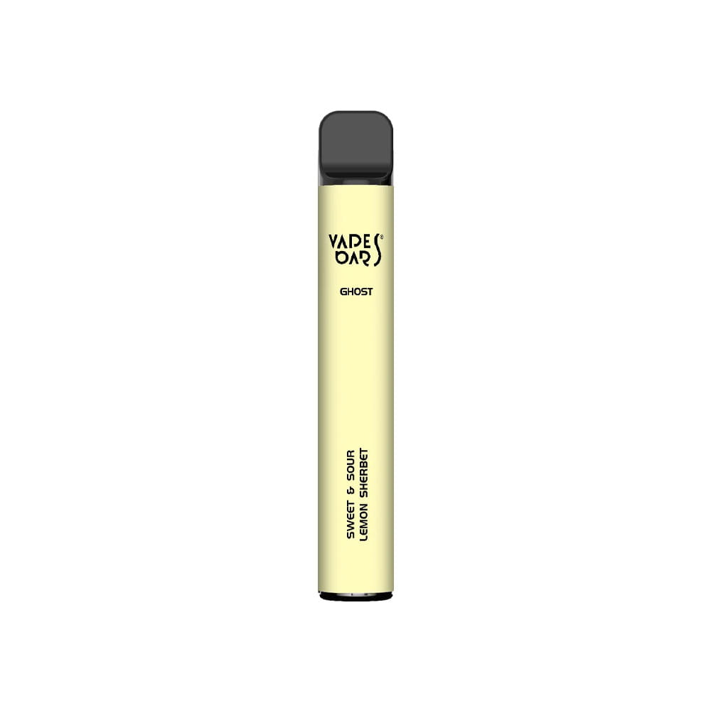 vapes bars ghost 800 disposable sweet sour lemon sherbet