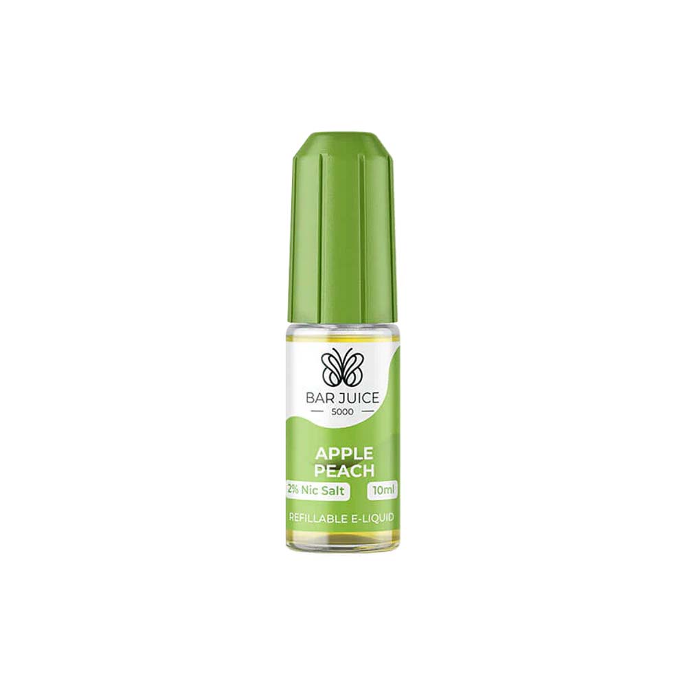 bar juice 5000 nic salt 10ml apple peach 1
