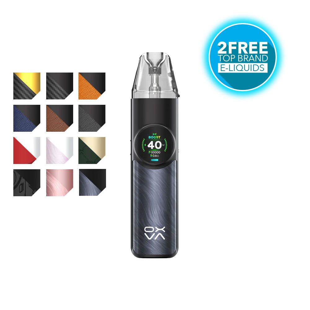 oxva nexlim kit swatches 2 free liquids