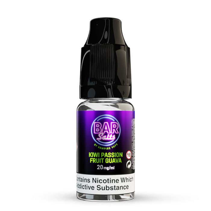 bar salts kiwi passion fruit guava 10ml