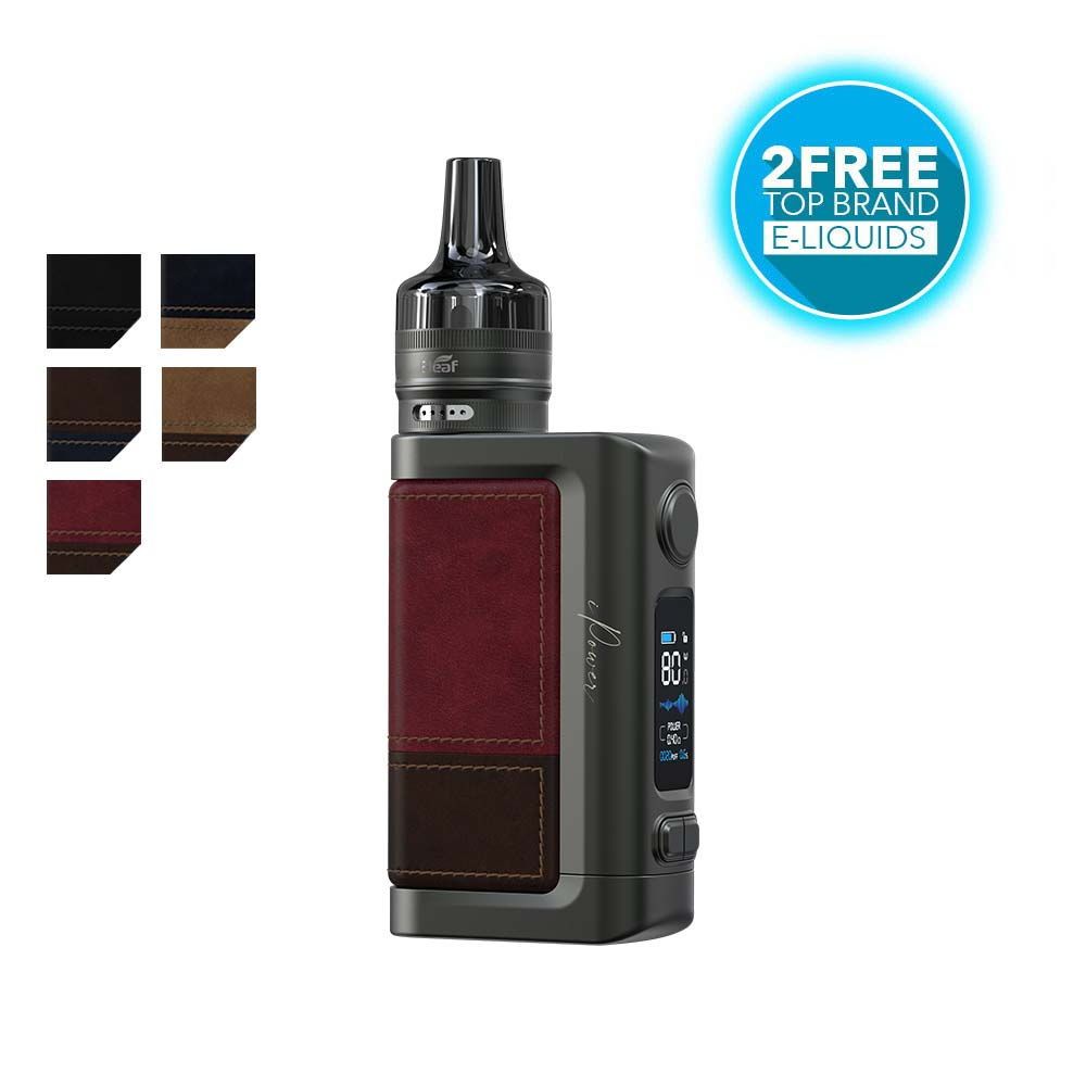 eleaf istick power 2 ecig kit free liquid new 1