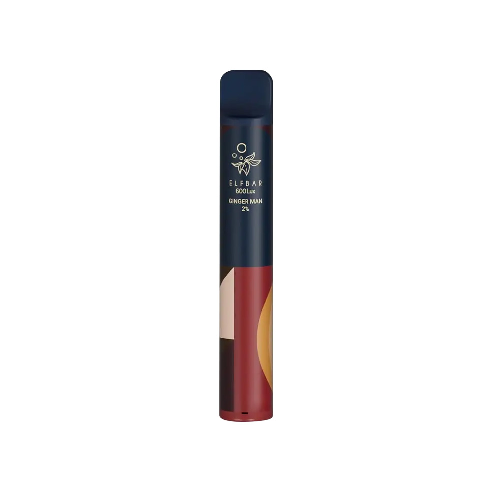 Elf Bar Christmas Flavours elf bar 600 lux ginger man