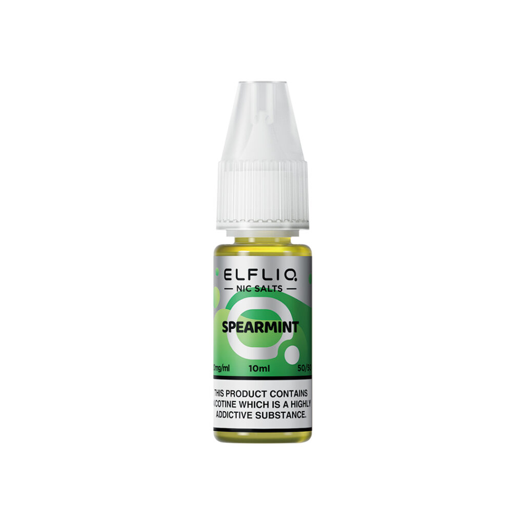 Mint Vs Menthol elf bar elfliq nic salt 10ml spearmint