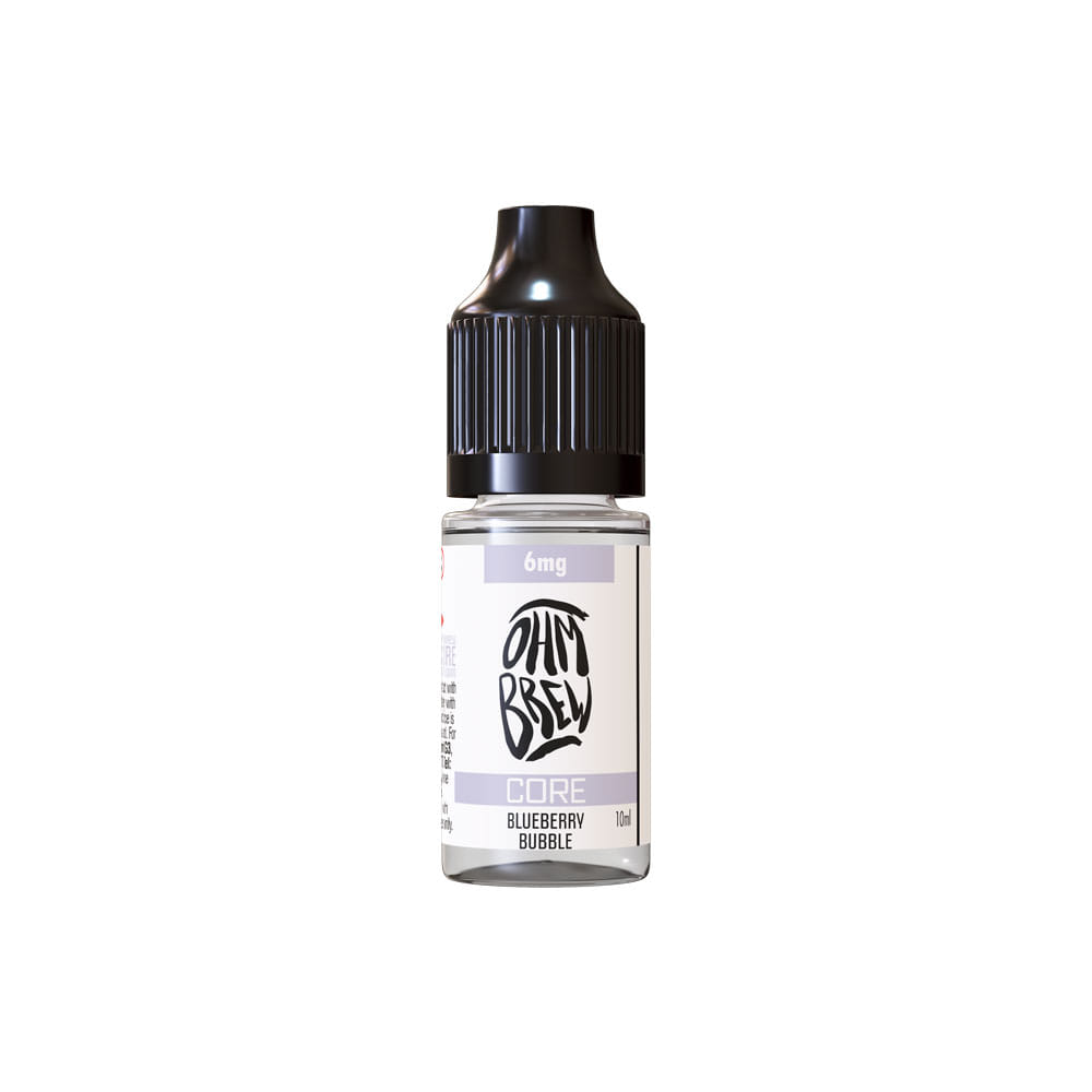 ohm brew core e liquid blueberry bubble