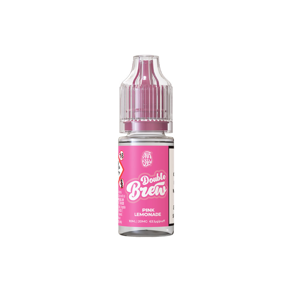 ohm brew double brew e liquid pink lemonade