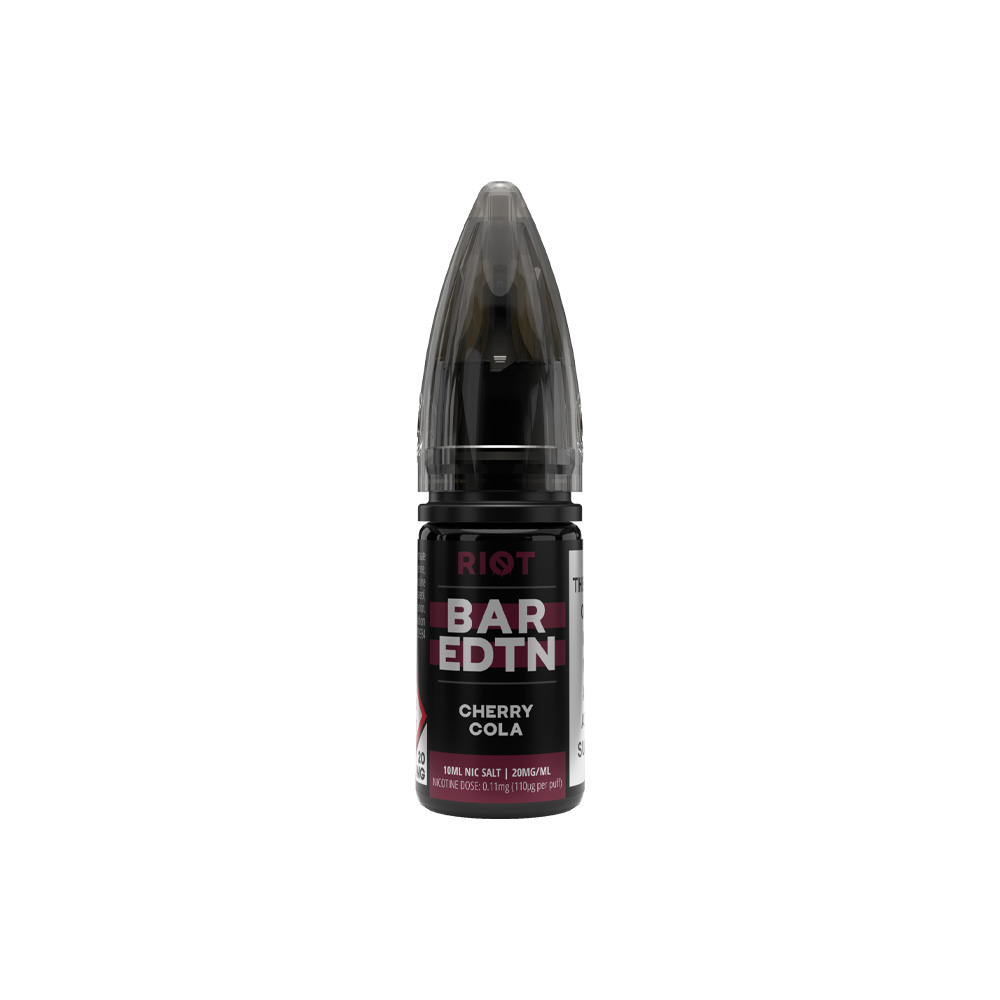 riot bar edition 10ml cherry cola