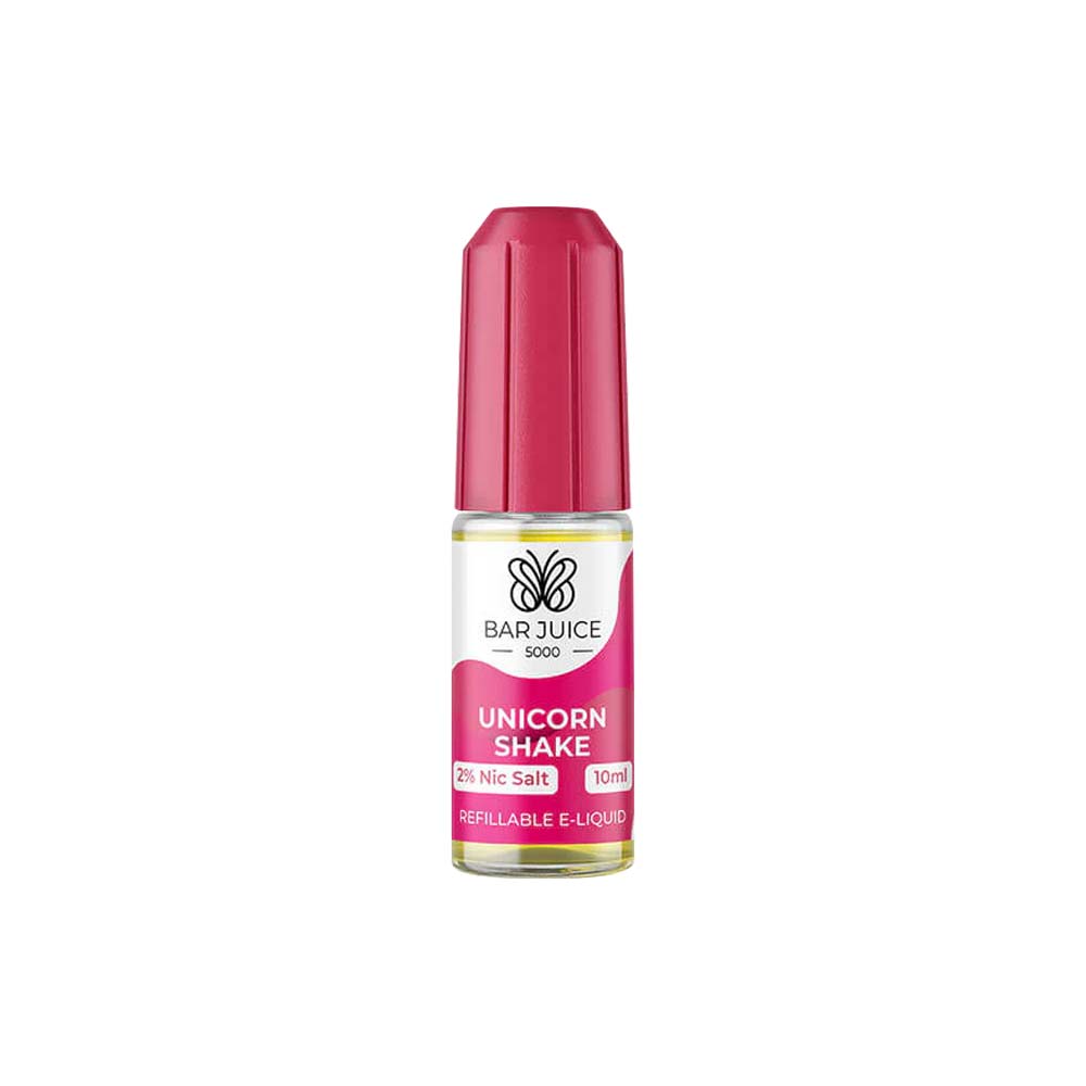 bar juice 5000 nic salt 10ml unicorn shake