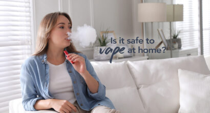 Is it safe to vape at home