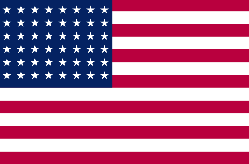 USA flag - vaping on holiday
