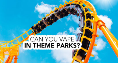 can you vape in theme parks