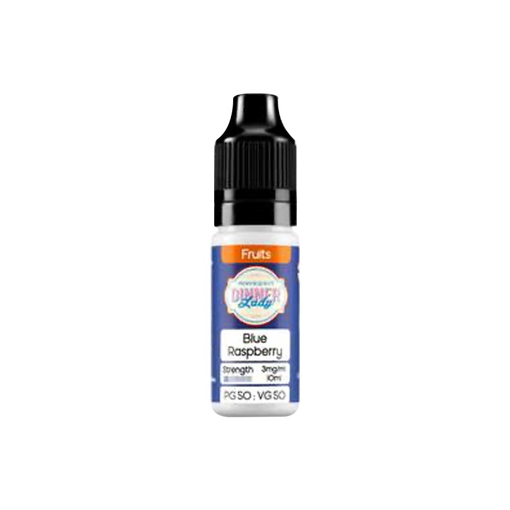 dinner lady 50 50 10ml blue raspberry