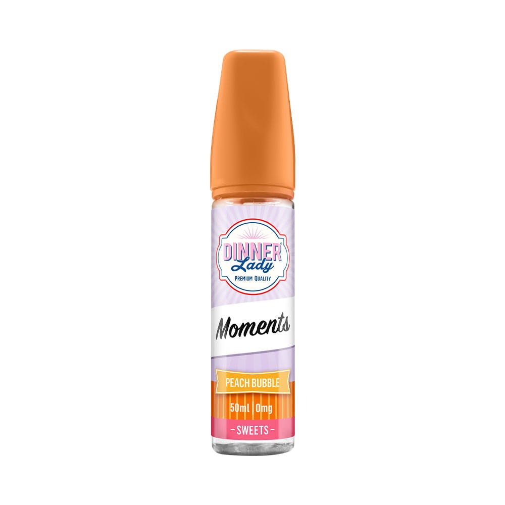 dinner lady moments 50ml peach bubble