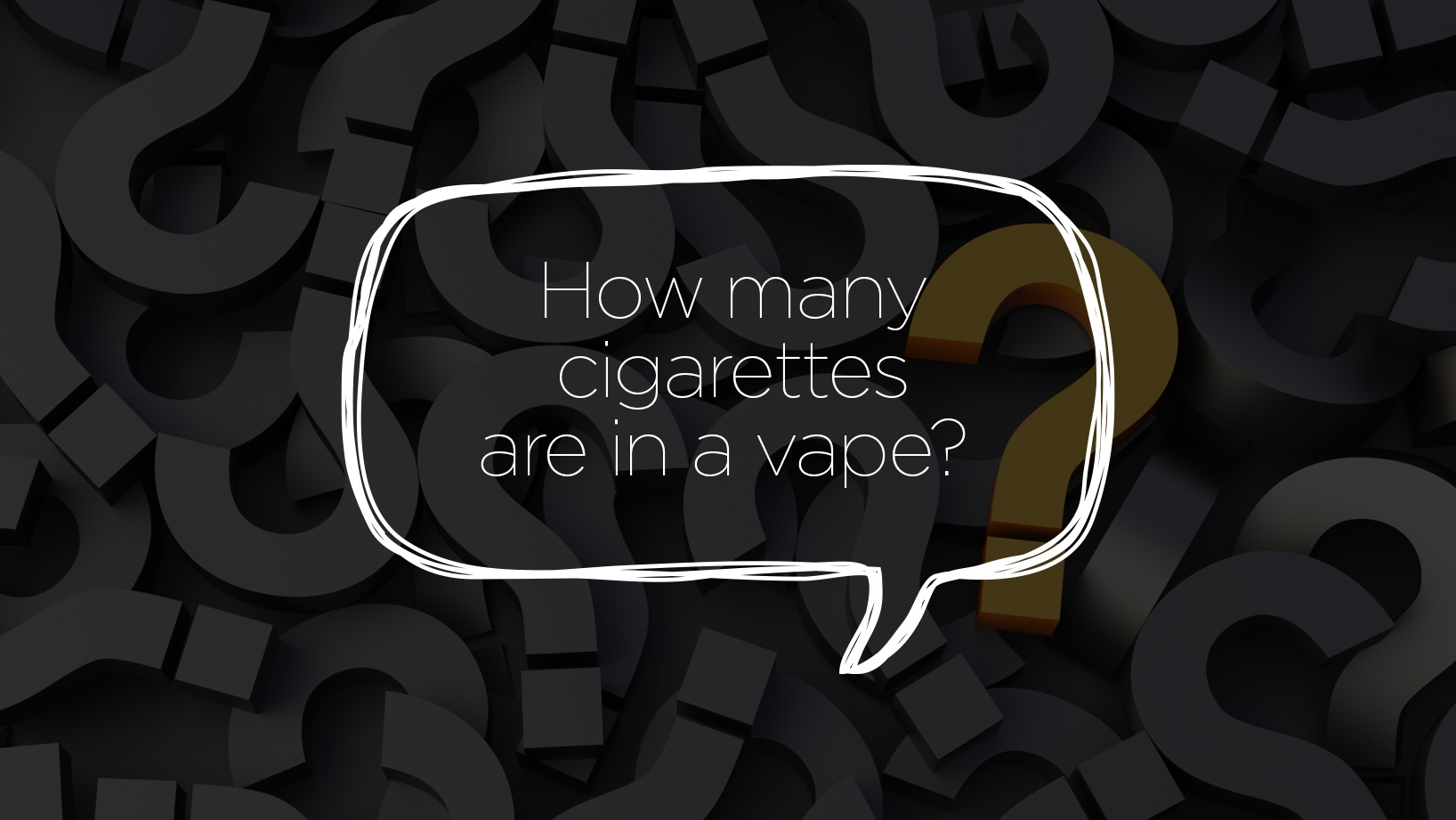 how many cigarettes are in a vape