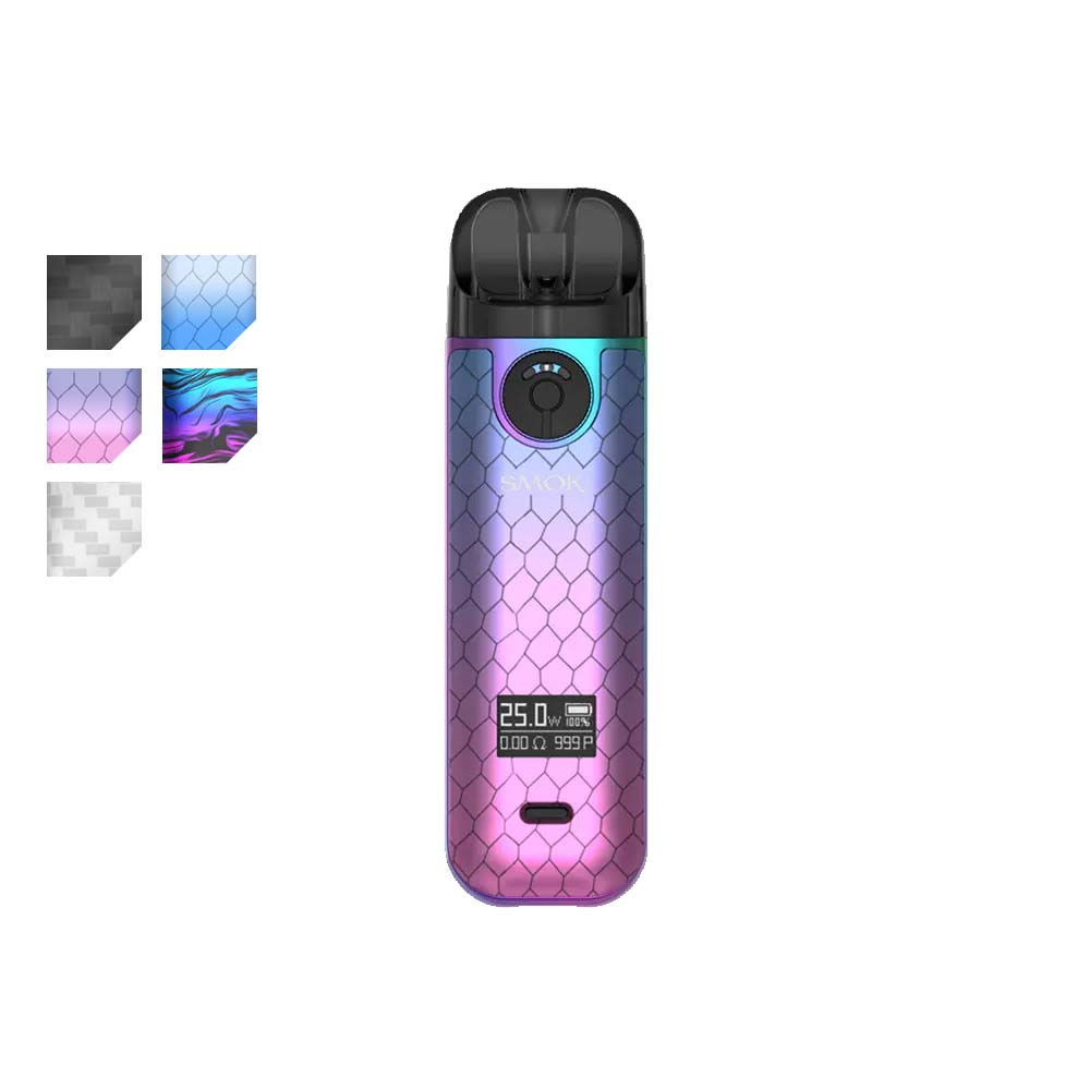 smok novo 4 kit colour swatches