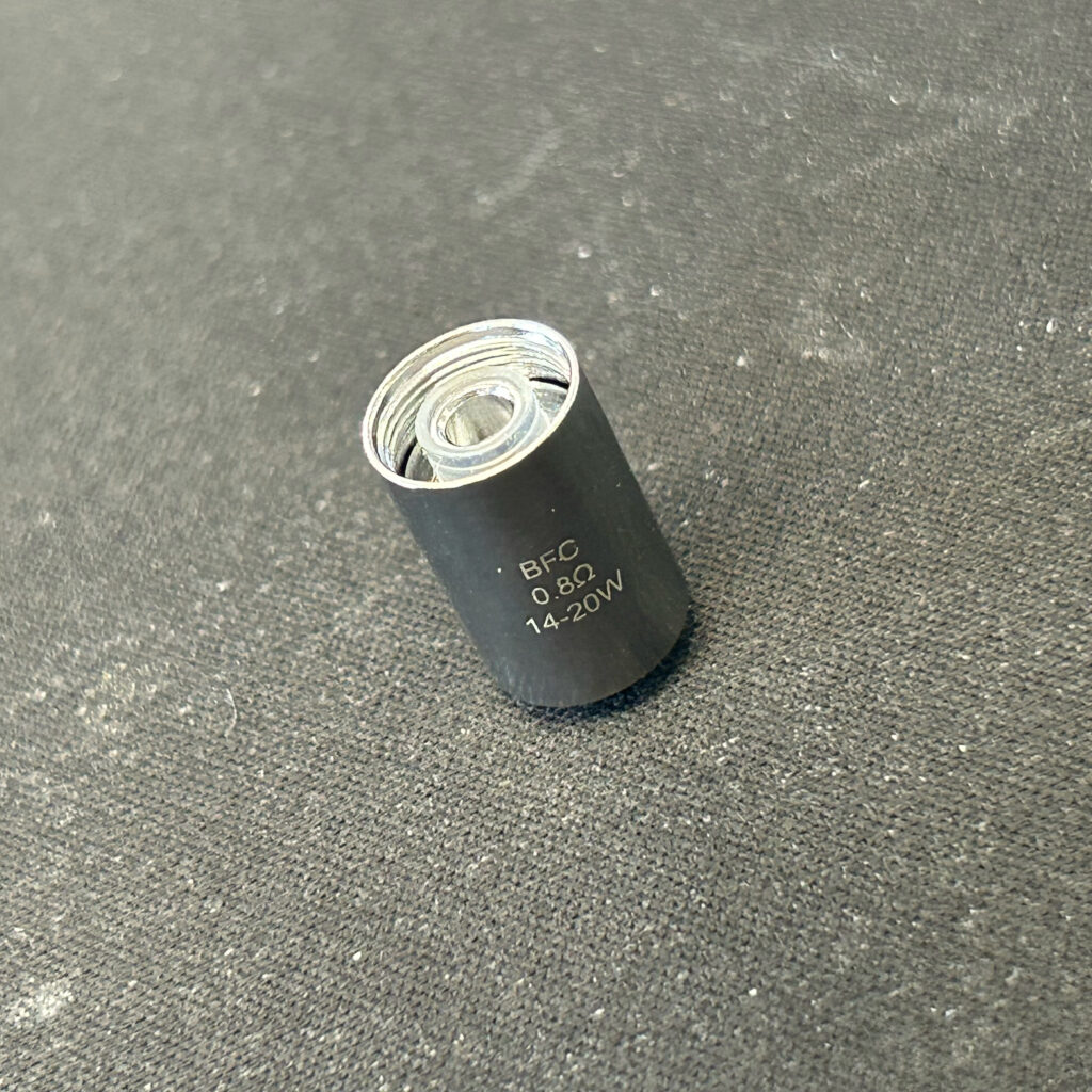 why does my e-cig taste burnt? Coil