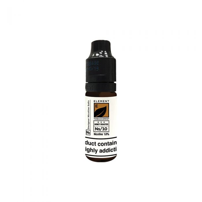Heated Tobacco Isn't Vaping element ns10 nic salts honey roasted tobacco