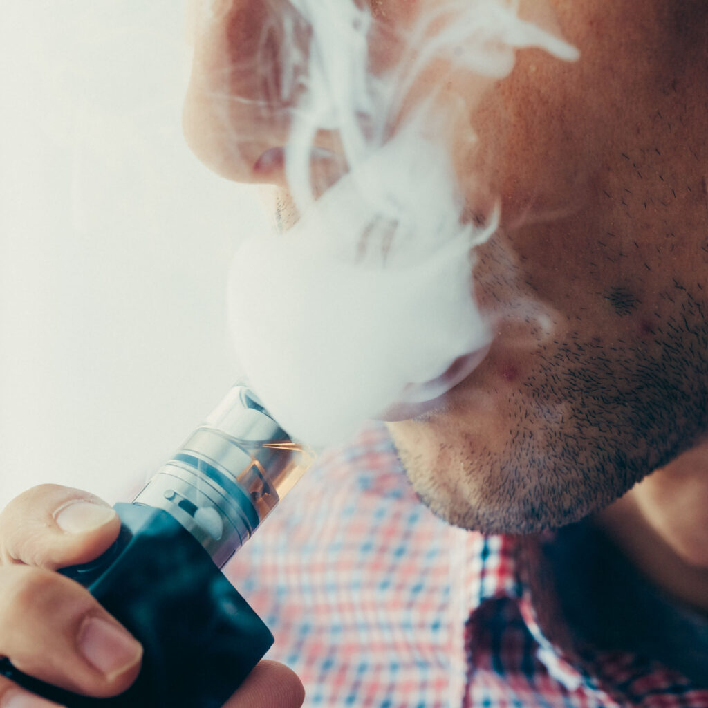 why does my e-cig taste burnt? vaping