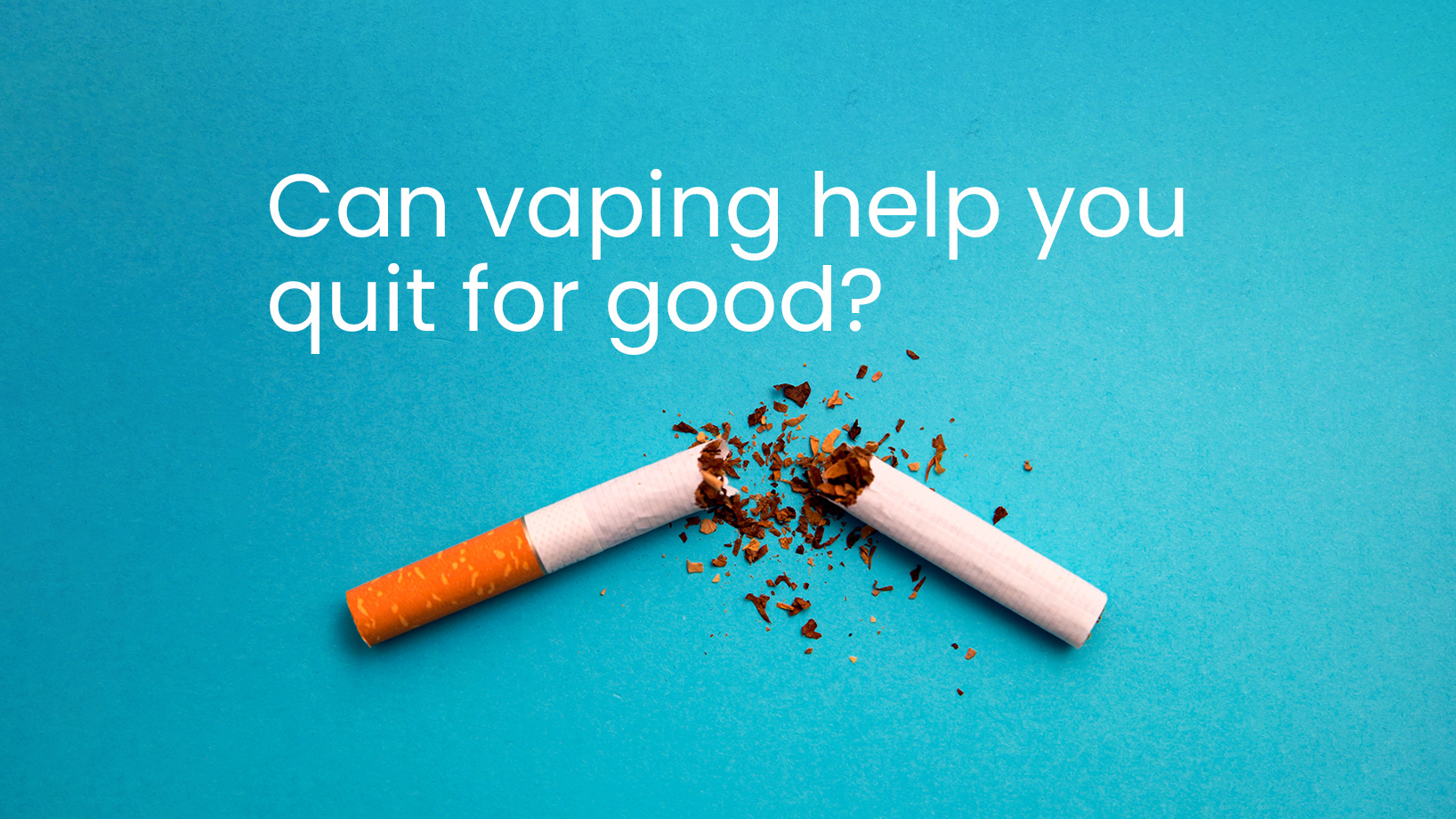 can vaping help you quit for good