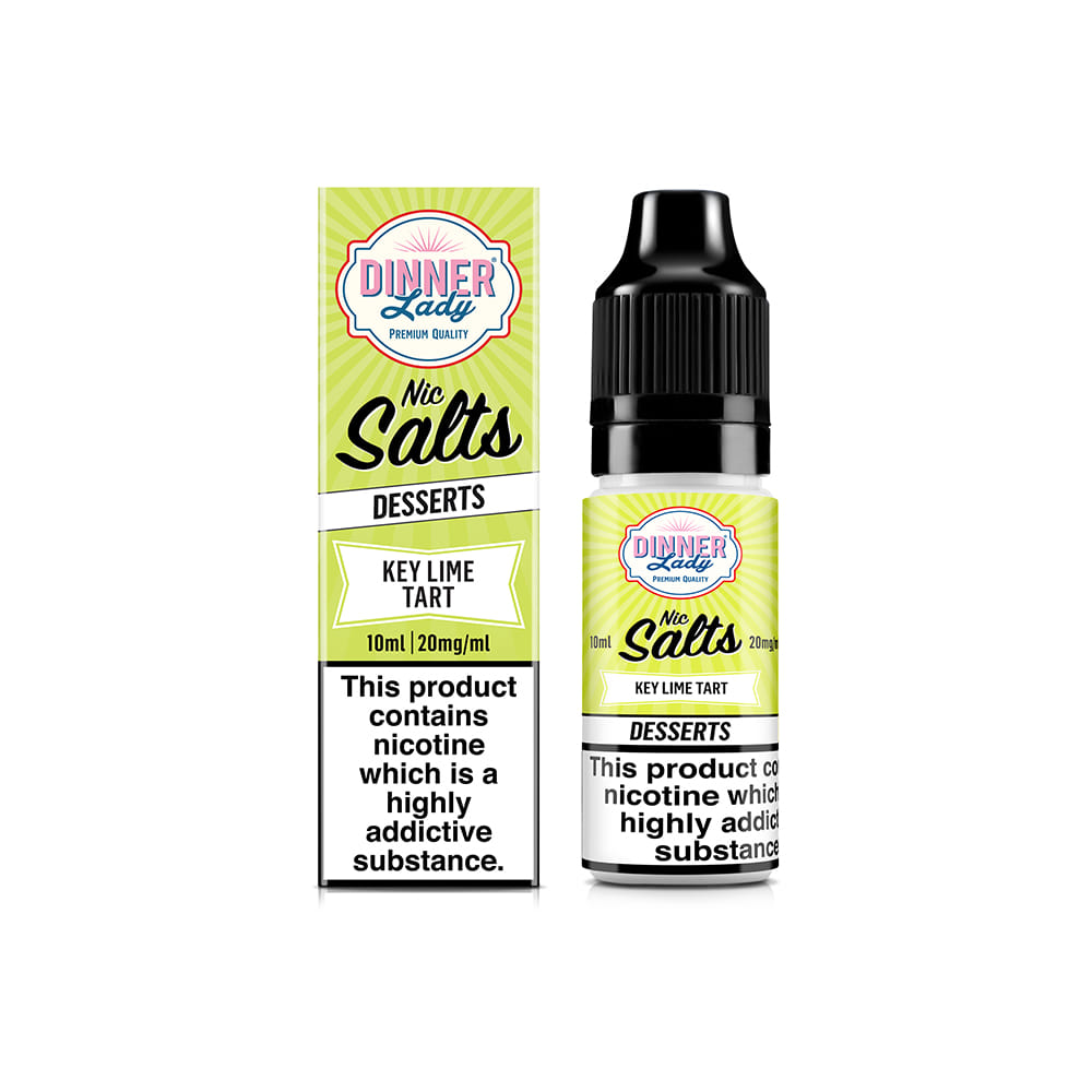 dinnerlady salts desserts key lime tart 10ml 20mg