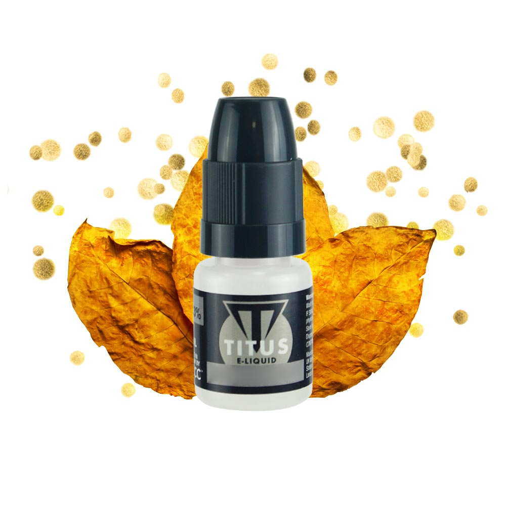 the different flavours of e-liquid gold tecc titus e liquid