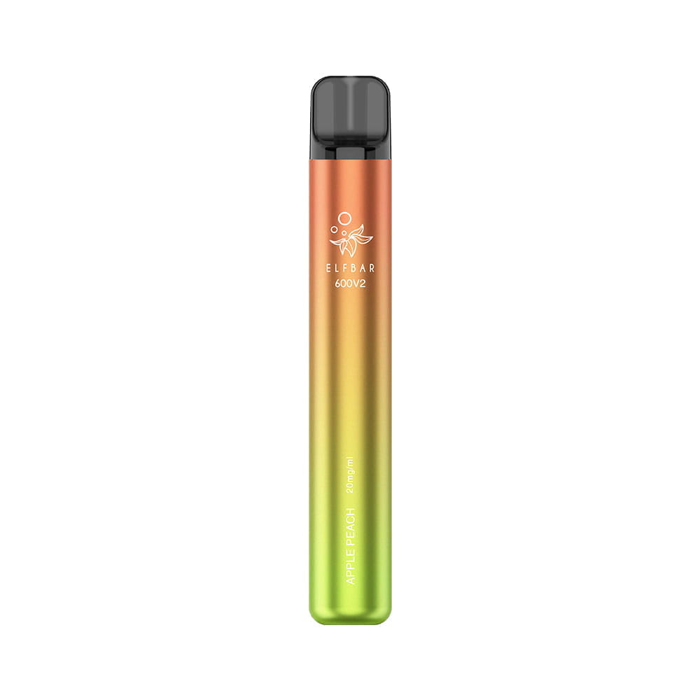 elf bar 600 V2 apple peach