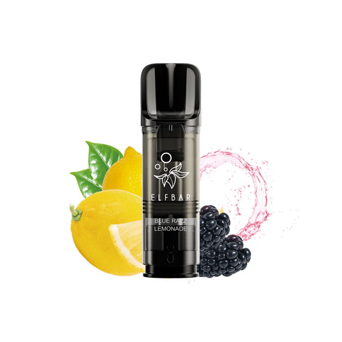 elf bar elfa pro pod blue razz lemonade