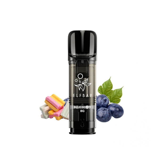 elf bar elfa pro pod blueberry bg