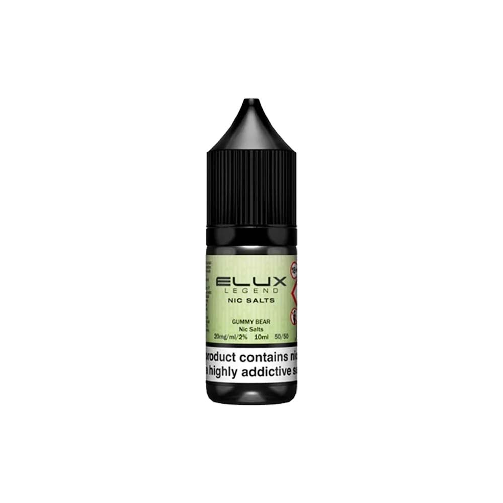 elux legend nic salts 10ml gummy bear