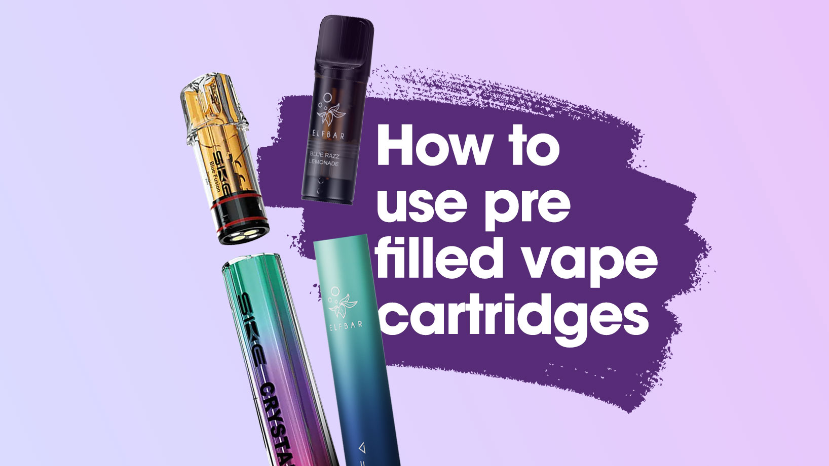hwo to use pre filled vape cartridges