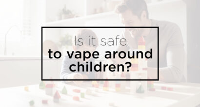 is it safe to vape around children