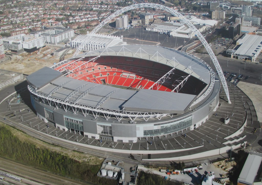 Wembley stadium.