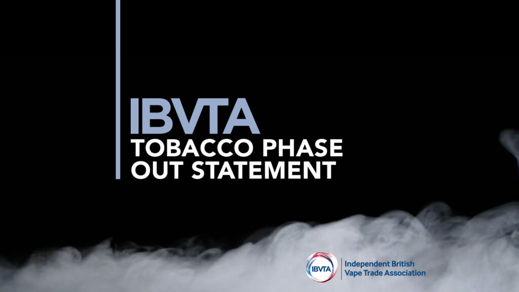 IBVTA Tobacco Phase Out