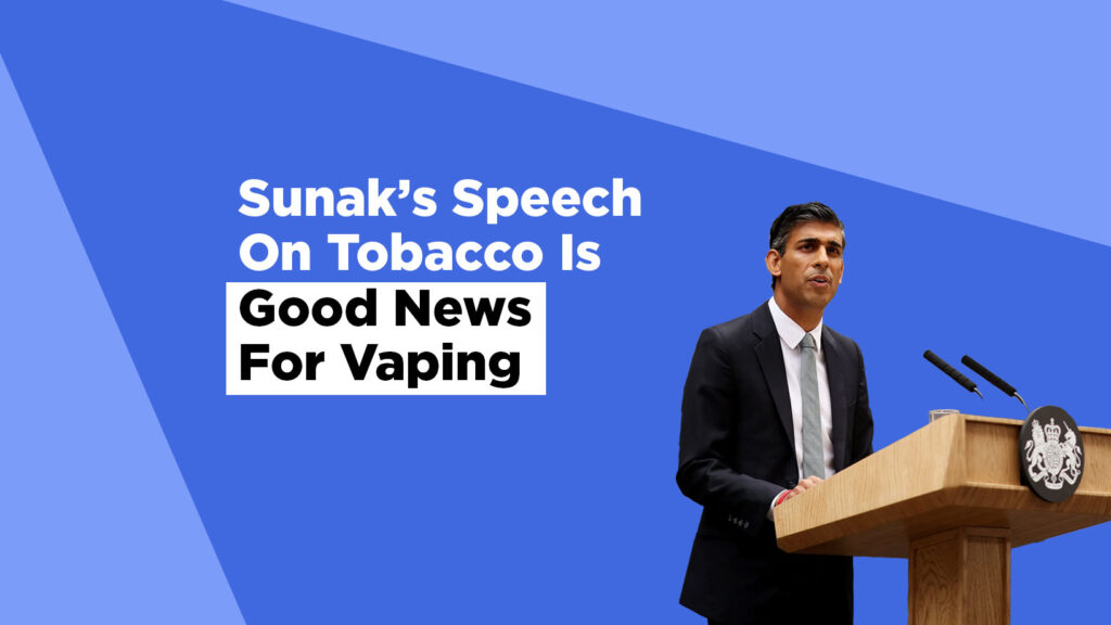 Vaping in the USA Sunaks speech on tobacco is good news for vaping