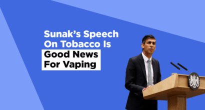 Sunaks speech on vaping is good news for vaping