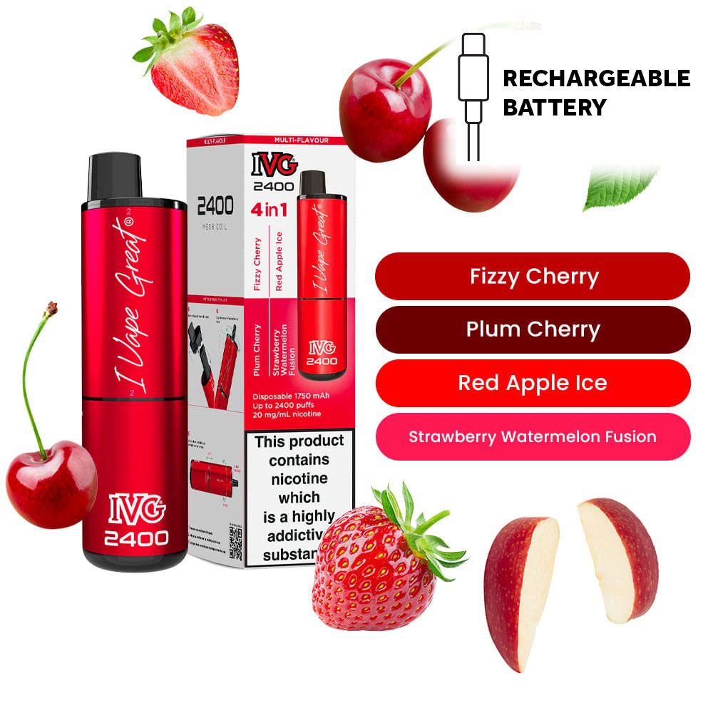 ivg 2400 red edition rechargeable 2 
